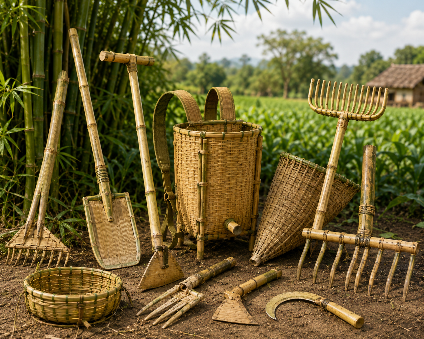 बाँस कृषि उपकरण (Bamboo Agricultural Tools) category