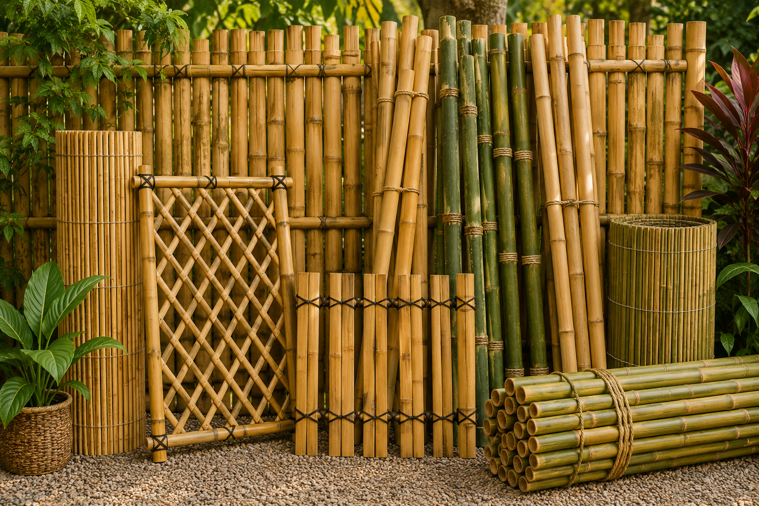 बाँस फेंसिंग सामग्री (Bamboo Fencing Material) category