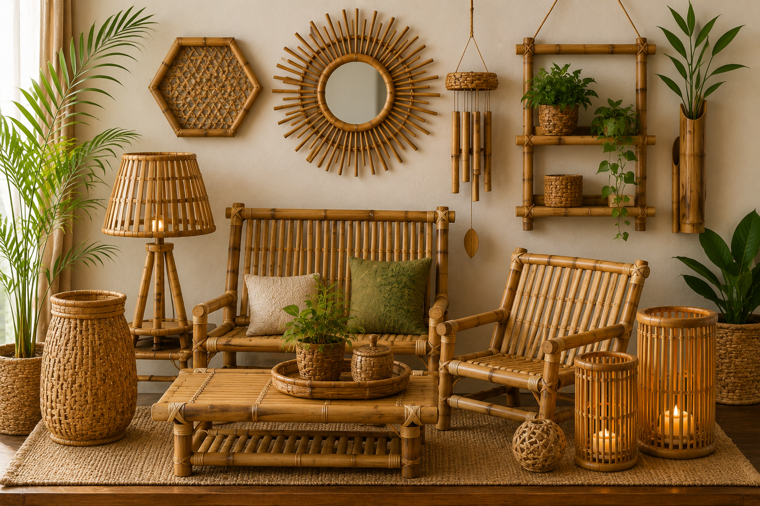 बाँस घरेलू सजावट (Bamboo Home Decor) category