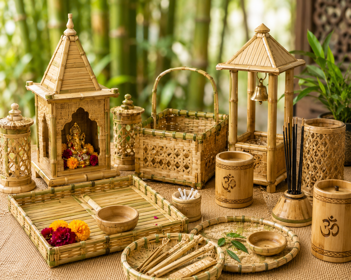 बाँस धार्मिक सामग्री (Bamboo Religious Products) category