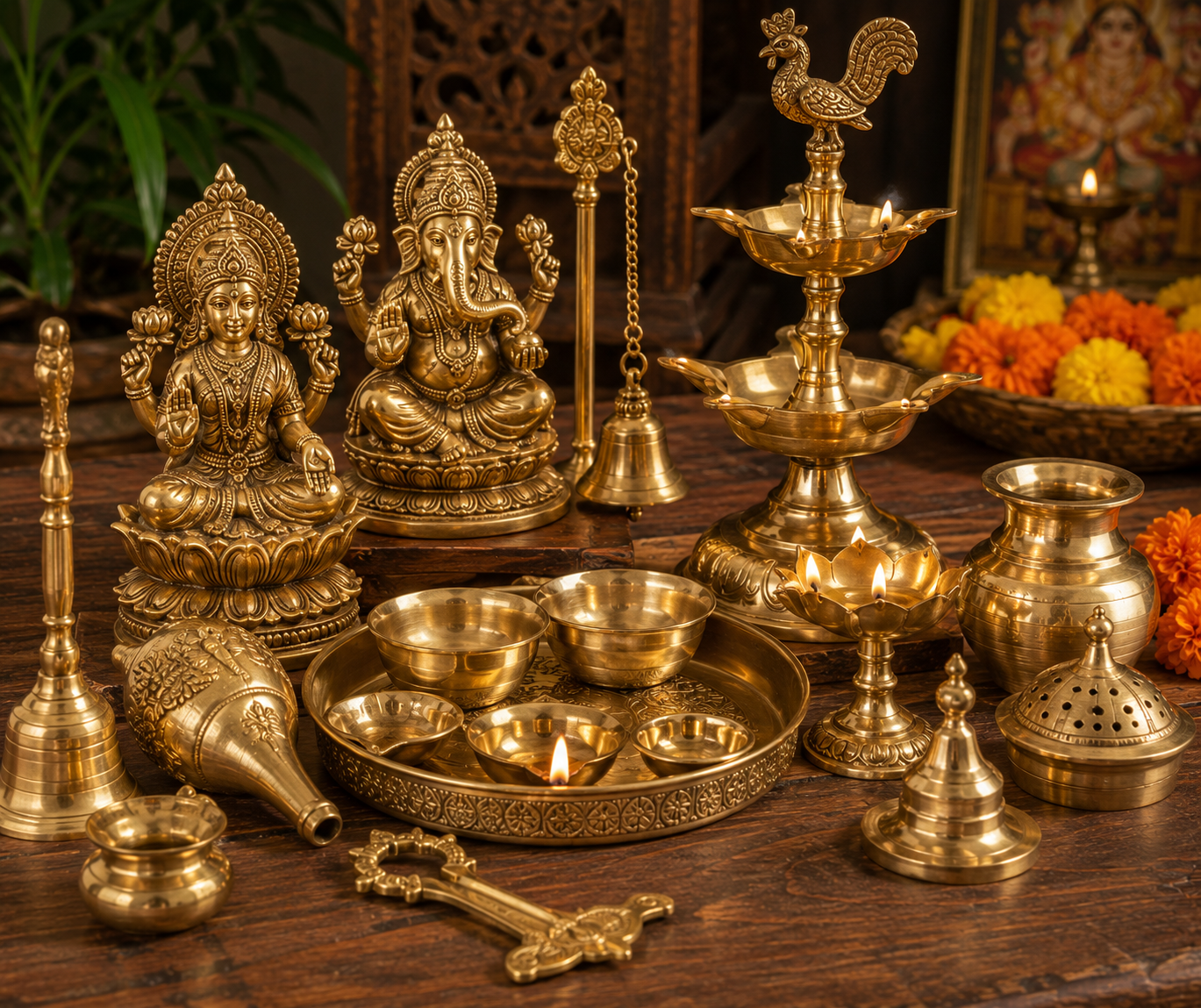 पीतल पूजा सामग्री (Brass Religious Products) category