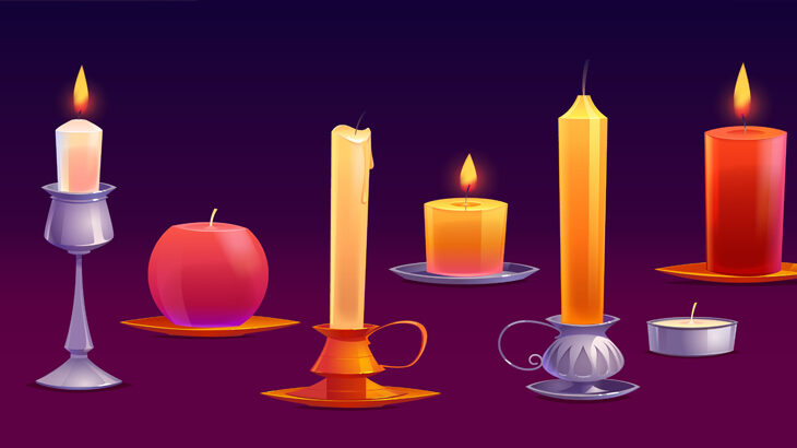 सजावटी मोमबत्तियाँ (Decorative Candles) category