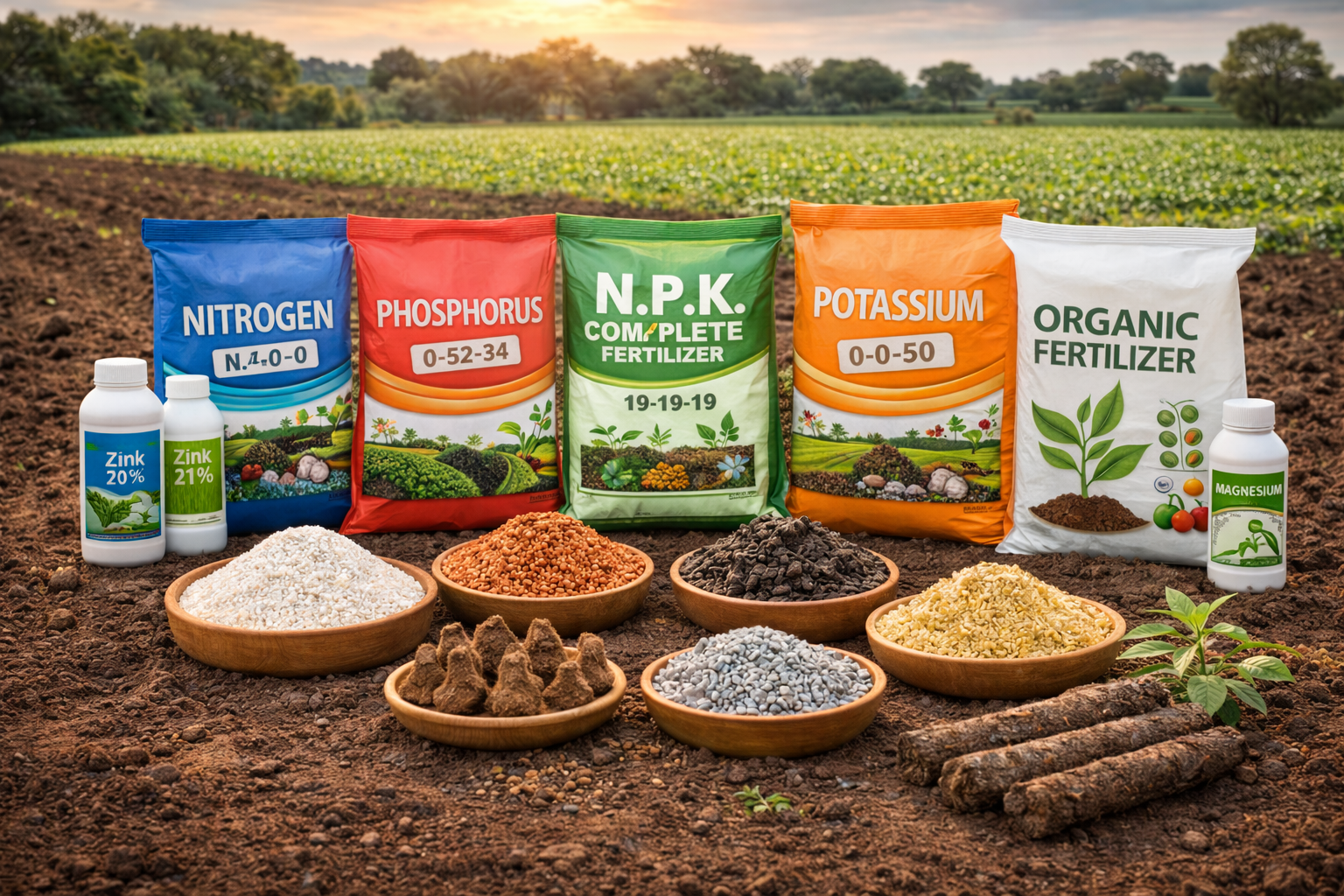 उर्वरक (Fertilizers) category