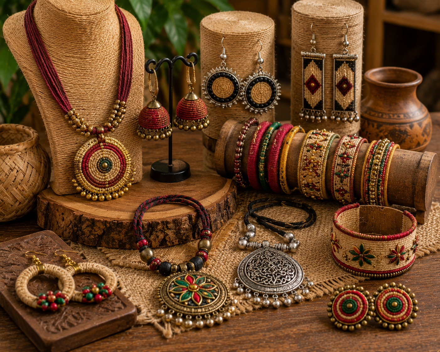 हस्तनिर्मित आभूषण (Handmade Jewellery) category