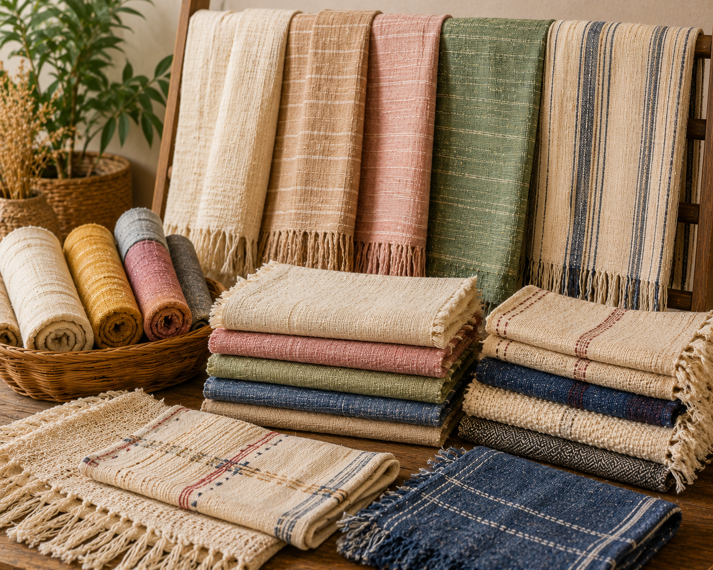 हस्तनिर्मित वस्त्र (Handmade Textiles) category