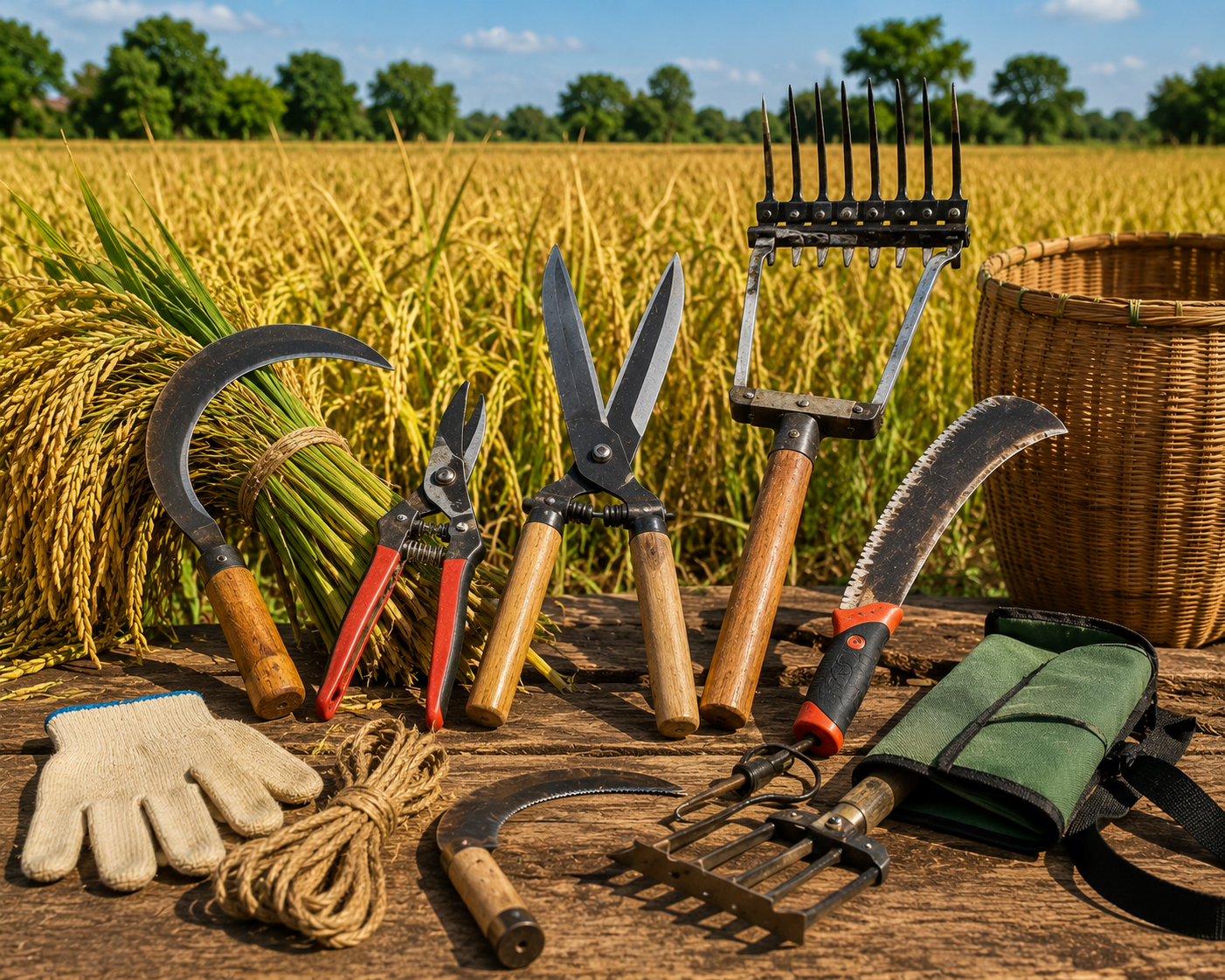 कटाई उपकरण (Harvesting Tools) category
