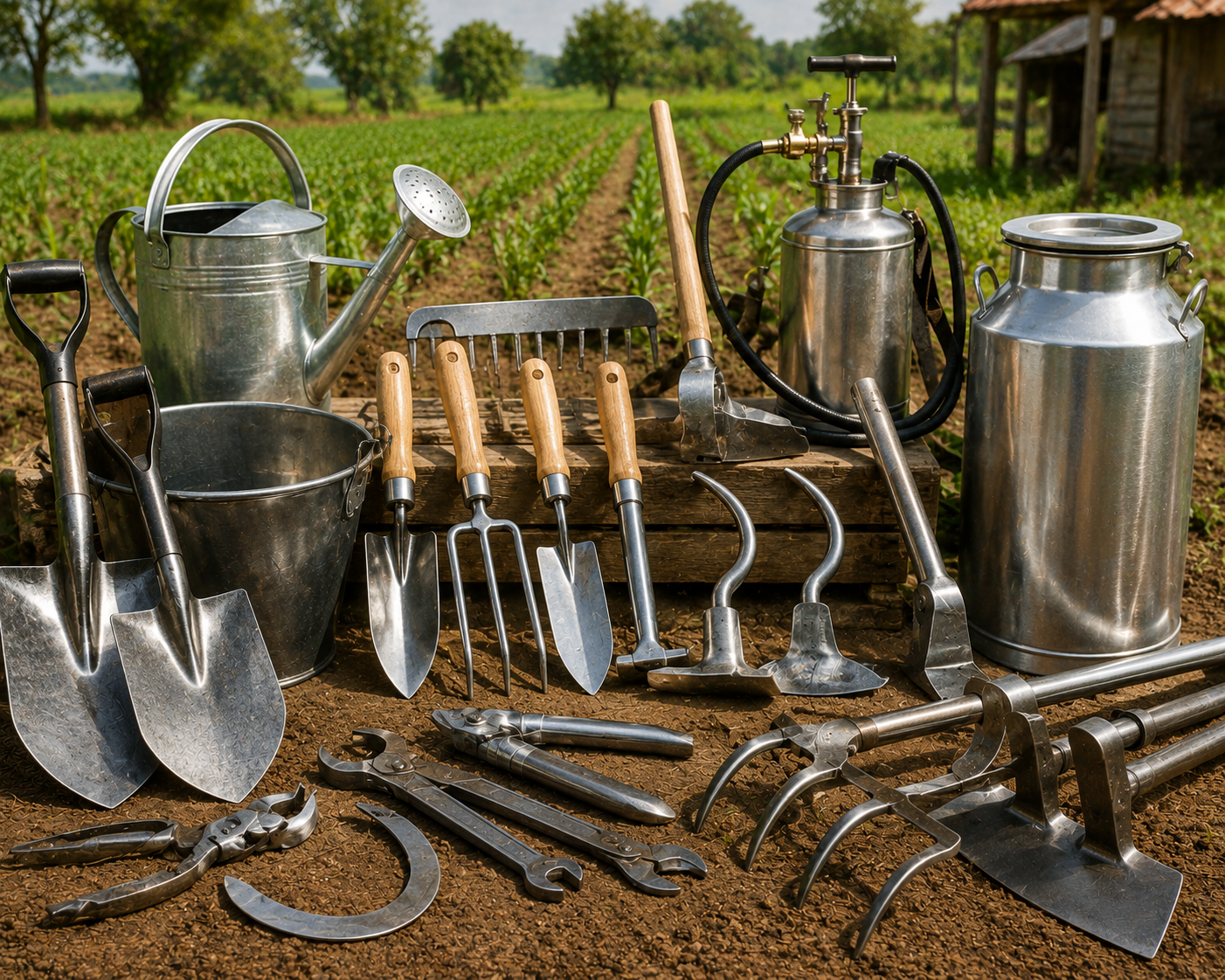 धातु कृषि उपकरण (Metal Agricultural Tools) category