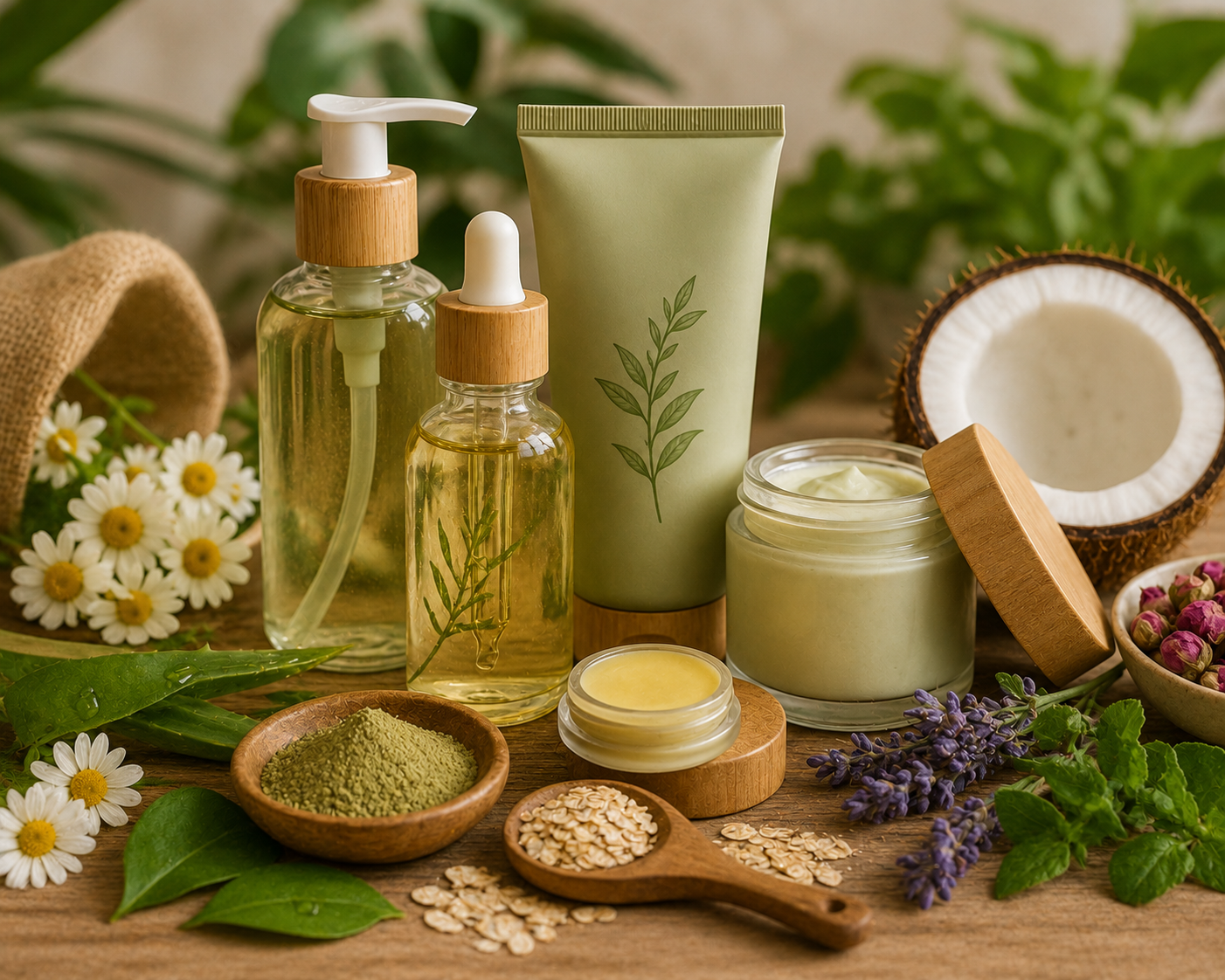 प्राकृतिक सौंदर्य उत्पाद (Natural Cosmetics) category