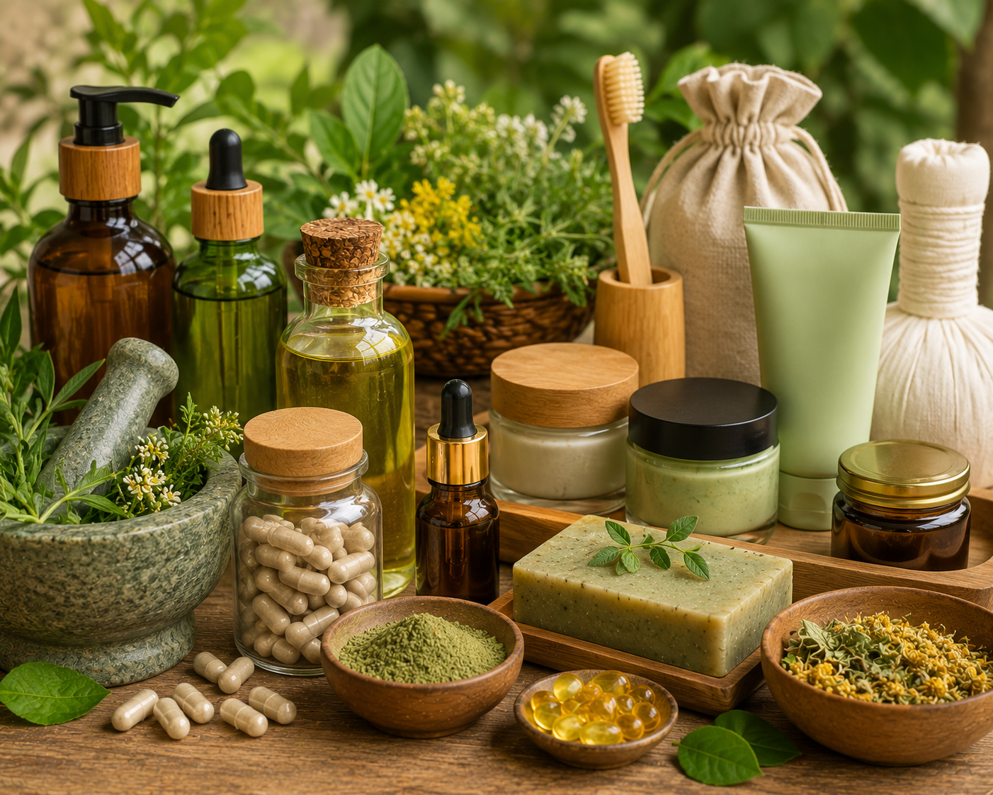 प्राकृतिक स्वास्थ्य उत्पाद (Natural Wellness Products) category