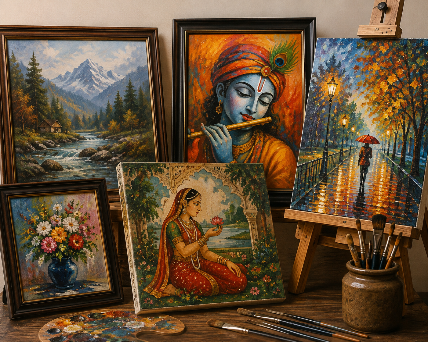 चित्रकला (Paintings) category