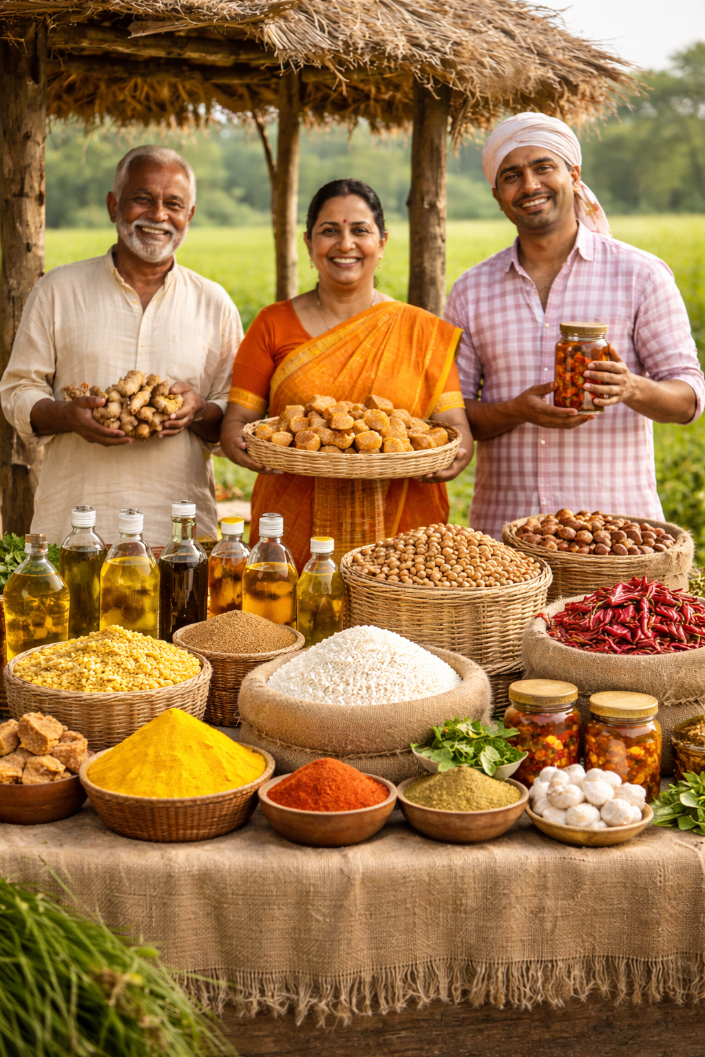 किसान द्वारा तैयार (Processed by Farmer) category