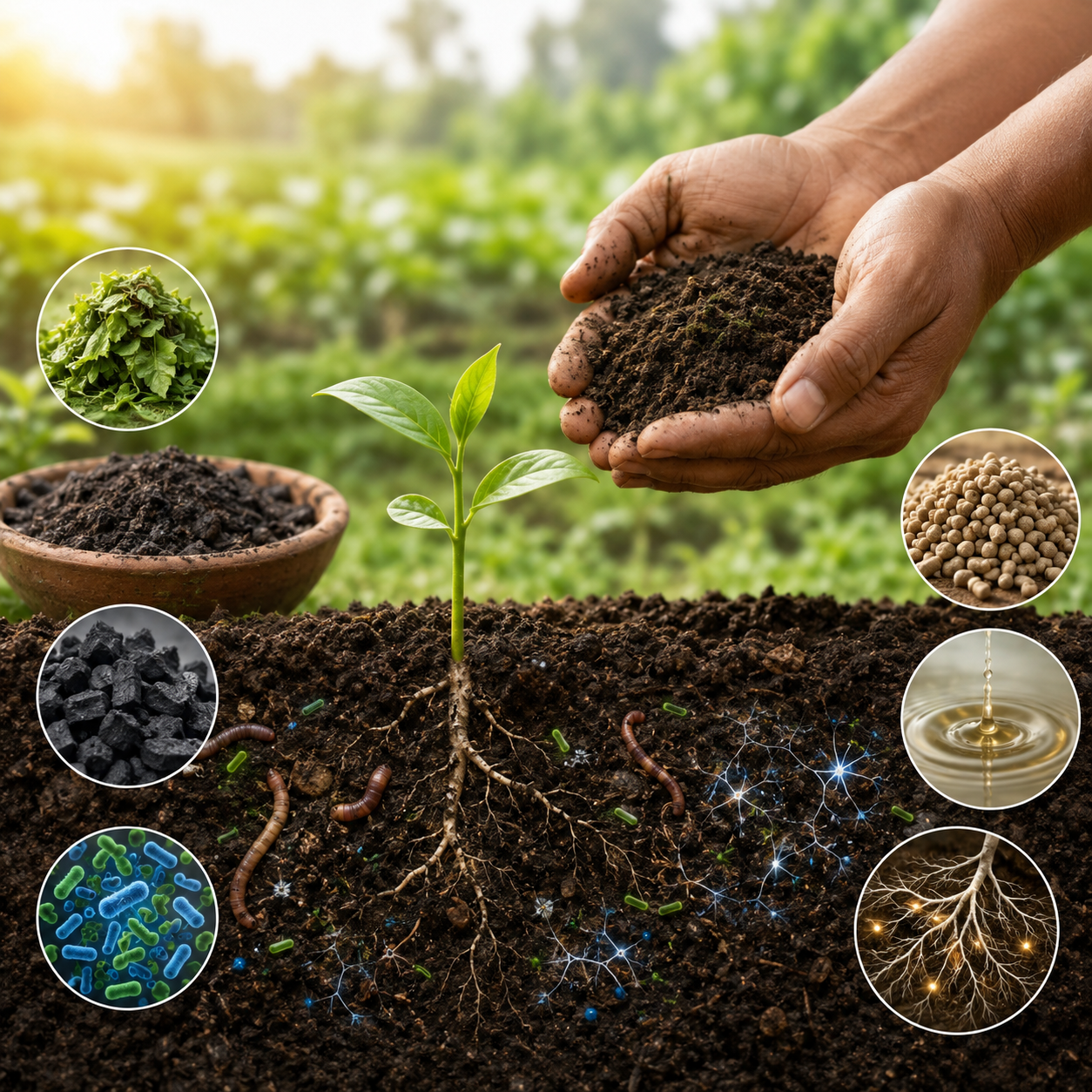 मृदा स्वास्थ एवं अनुकूलक(Soil Health and Conditioner) category