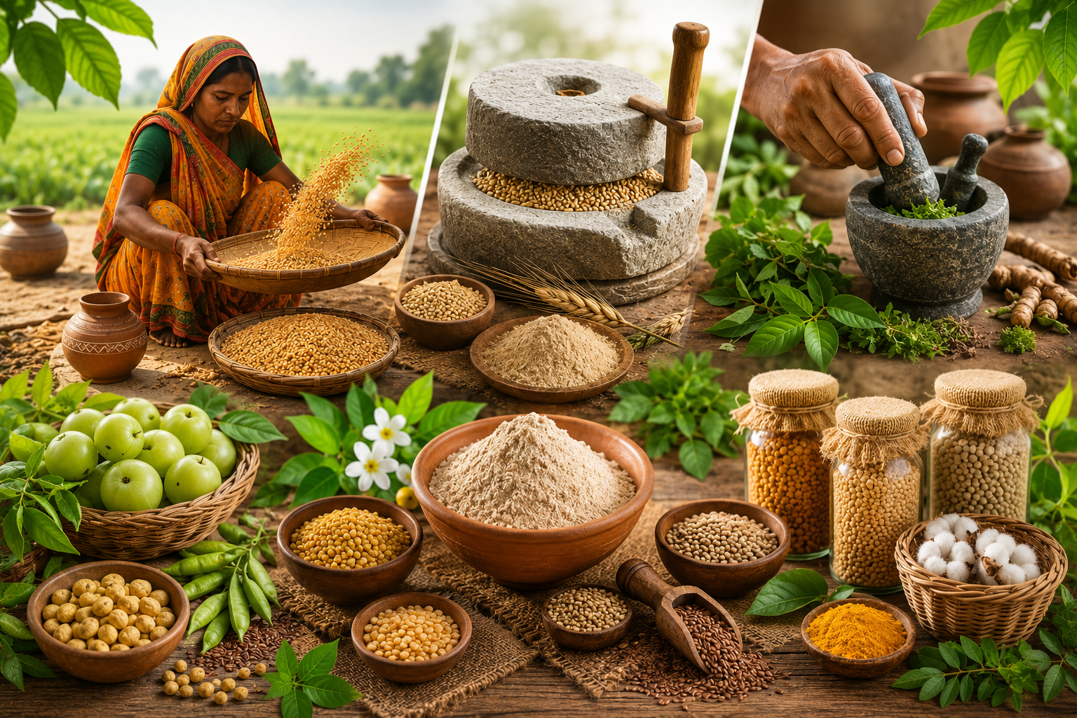 परंपरागत रूप से तैयार (Traditionally Processed) category