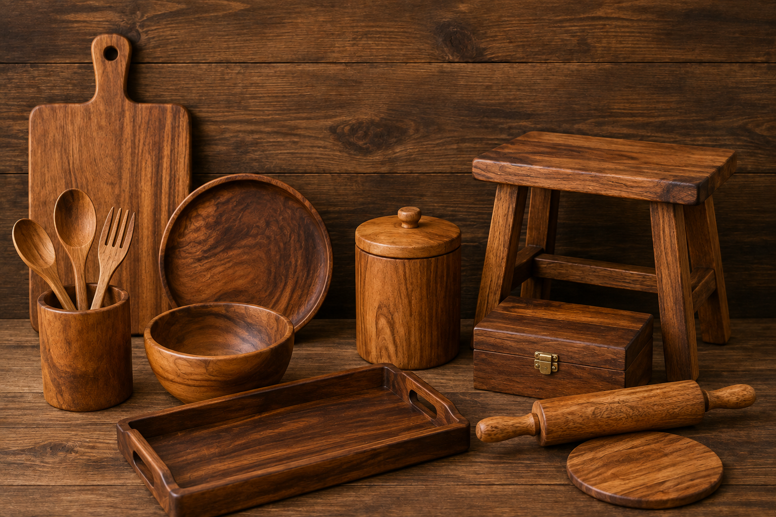 लकड़ी से बने (Wood Made) category