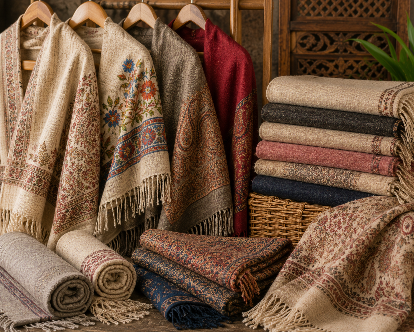 ऊनी शॉल (Wool Shawls) category